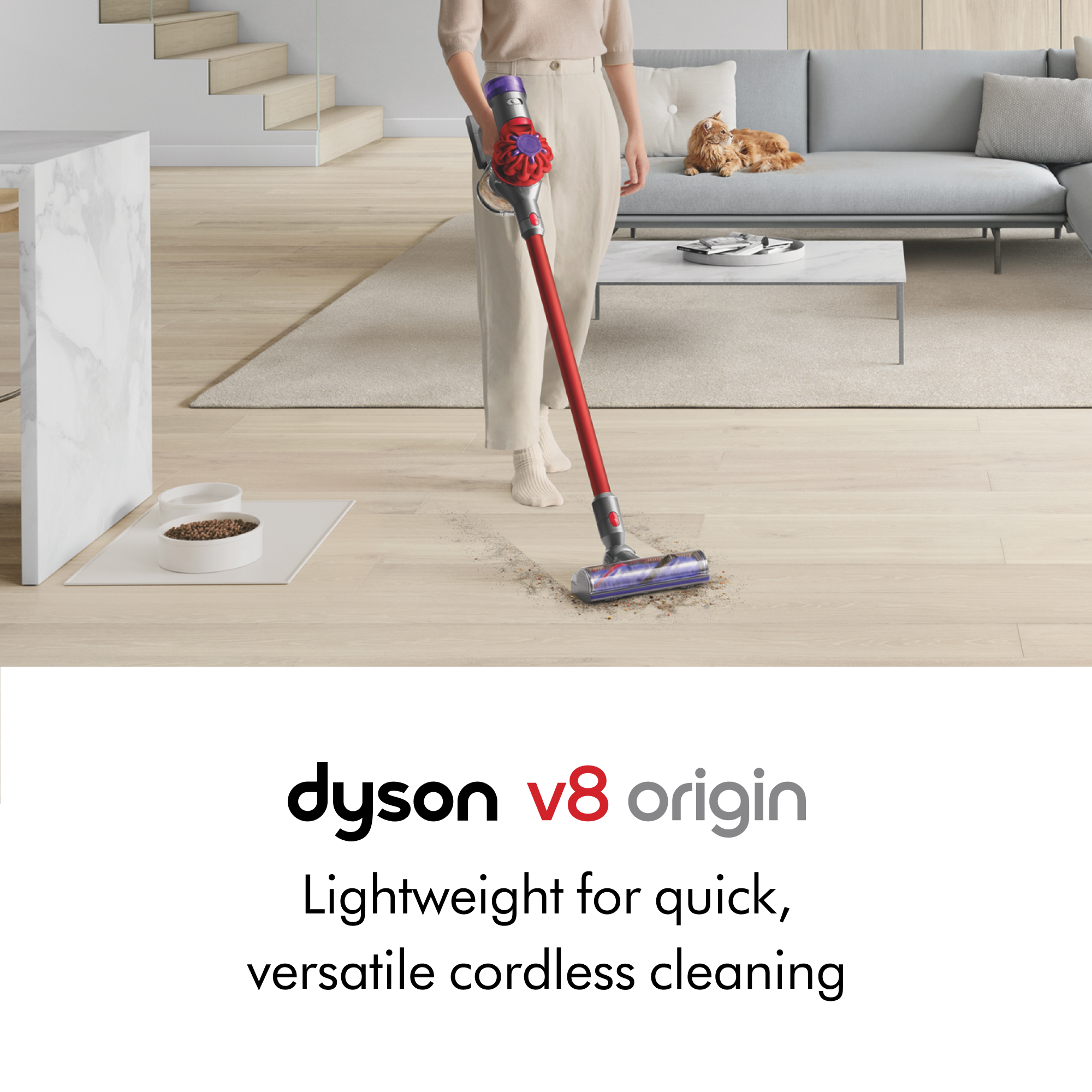 Dyson V8 Origin Cordless Vacuum | Red | Refurbished | eBay